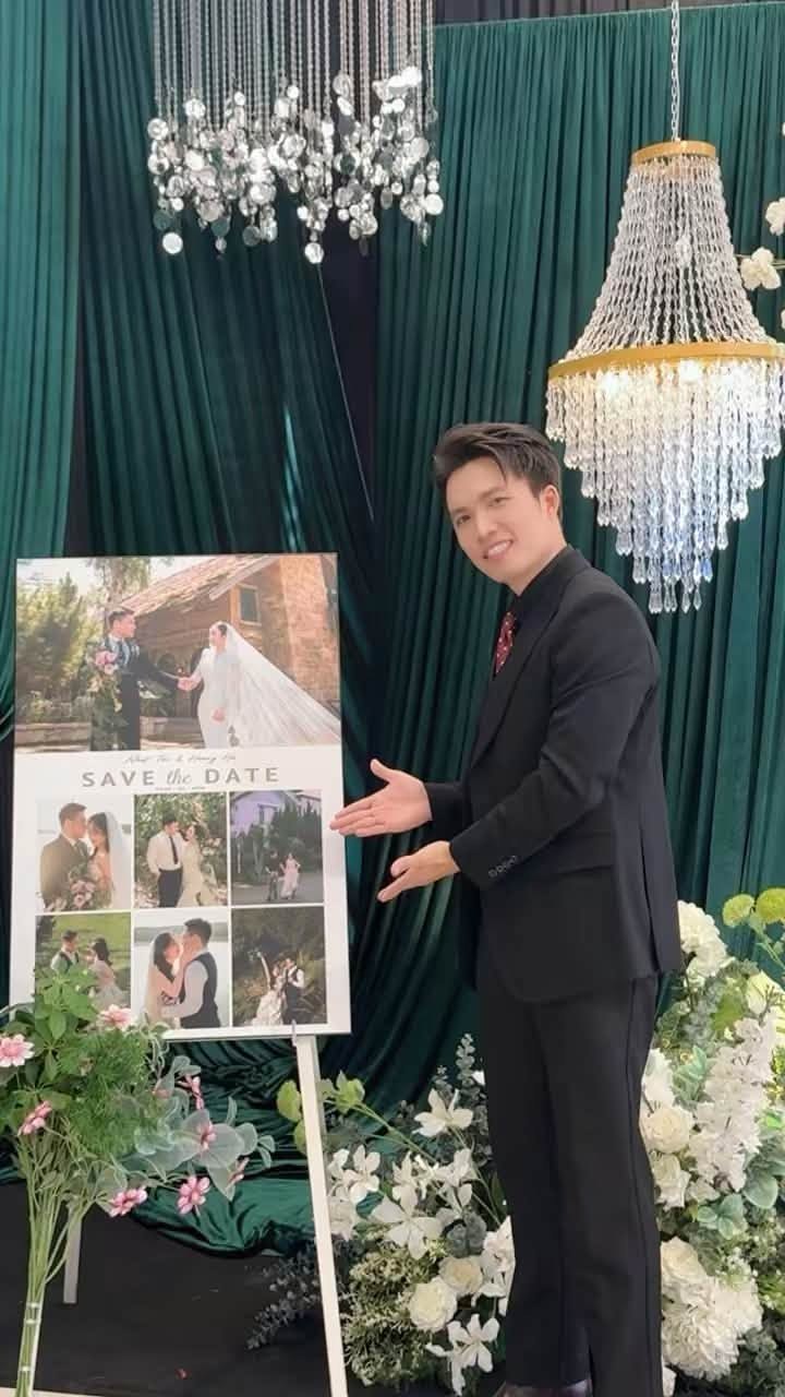 Nguyễn Hải dẫn chương trình tiệc Save the Date